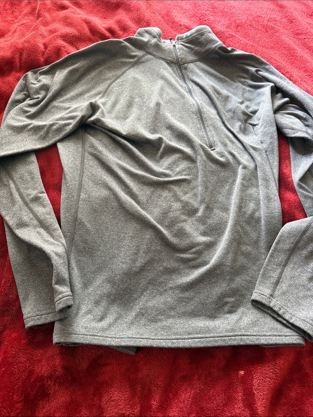 Patagonia Gray Half-Zip Men's Lightweight Pullover